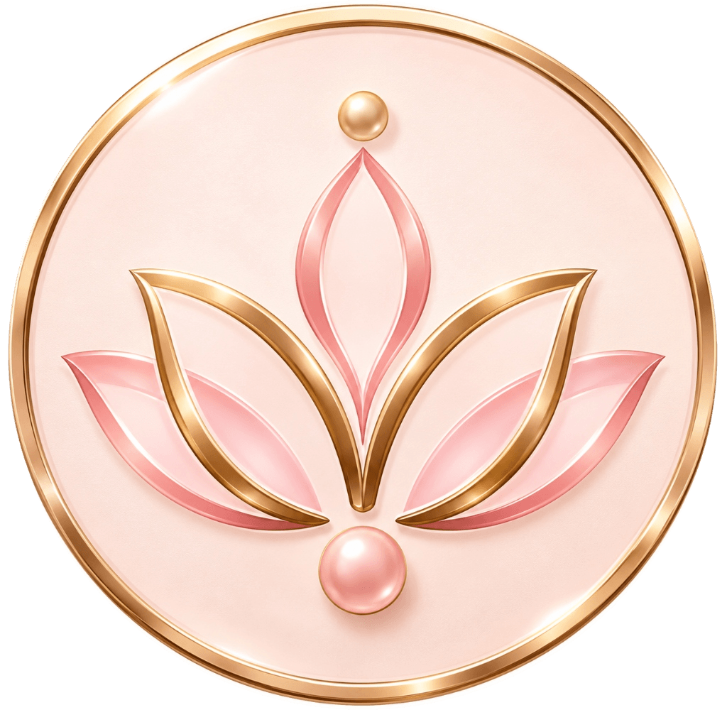 Aniket Moti Art lotus logo